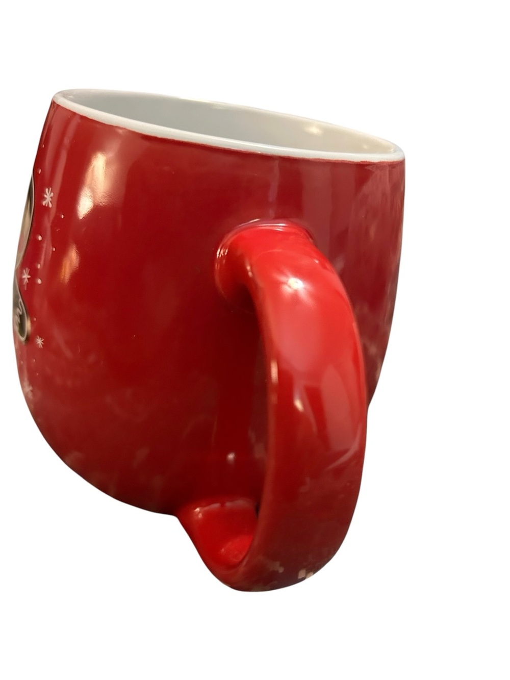 Holiday Gingerbread Mug - Red "Oh Snap!" EUC Festive Christmas Decor Drinkware - Picture 6 of 6